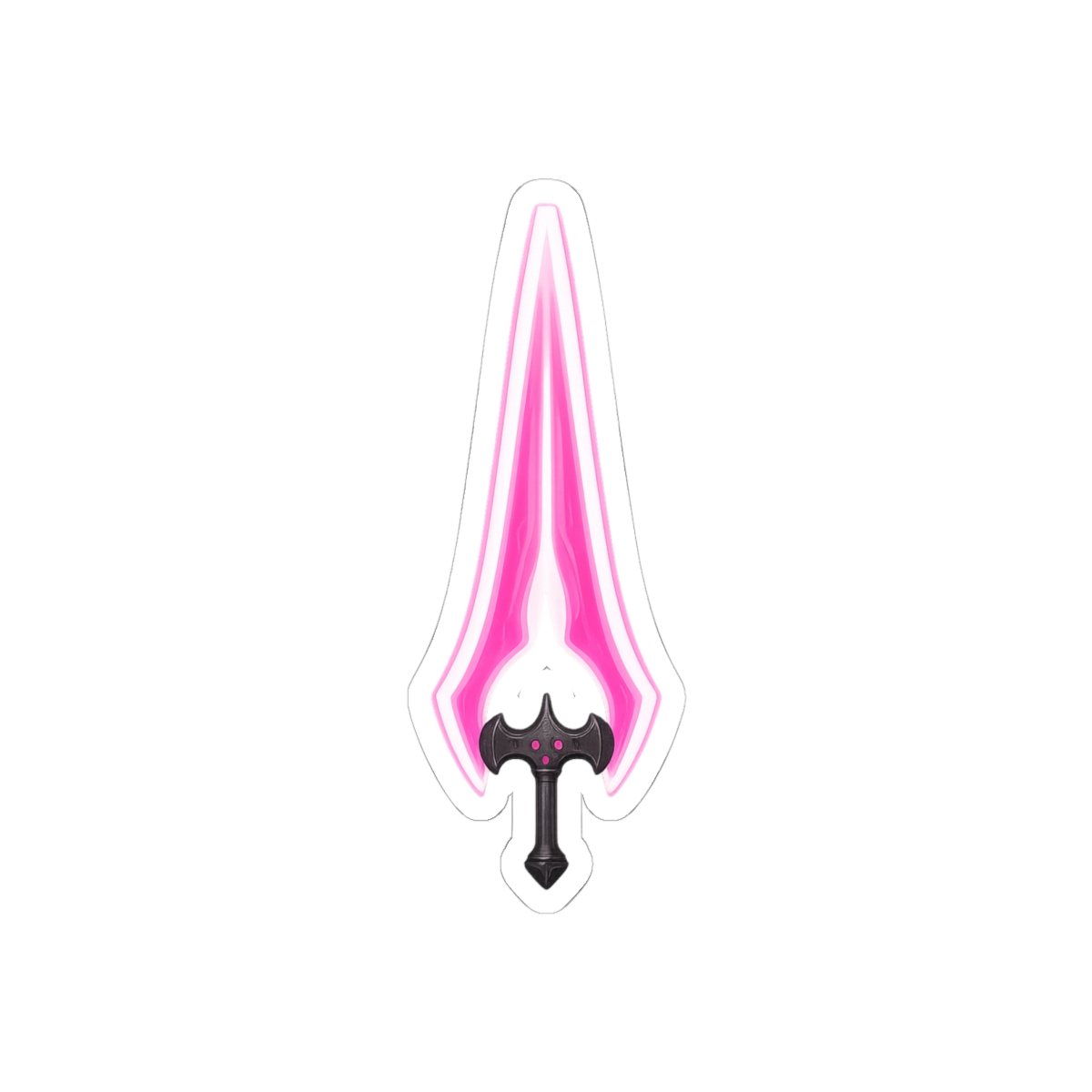 Pink Energy Sword Sticker | Bold Vinyl Decal