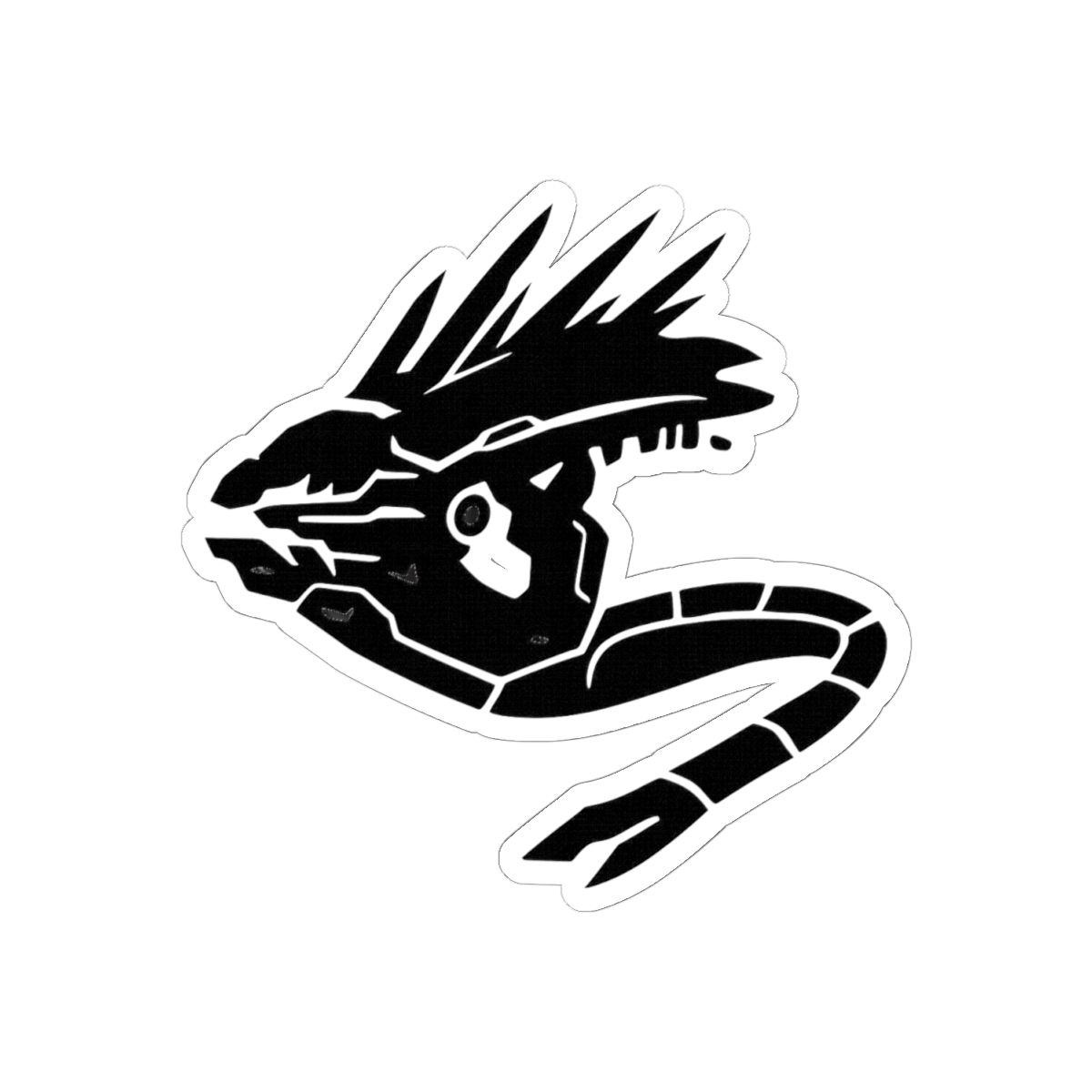 Bold Needler Print Sticker | Sir Jamus Vinyl Decal - alternate angle 2, merchandise