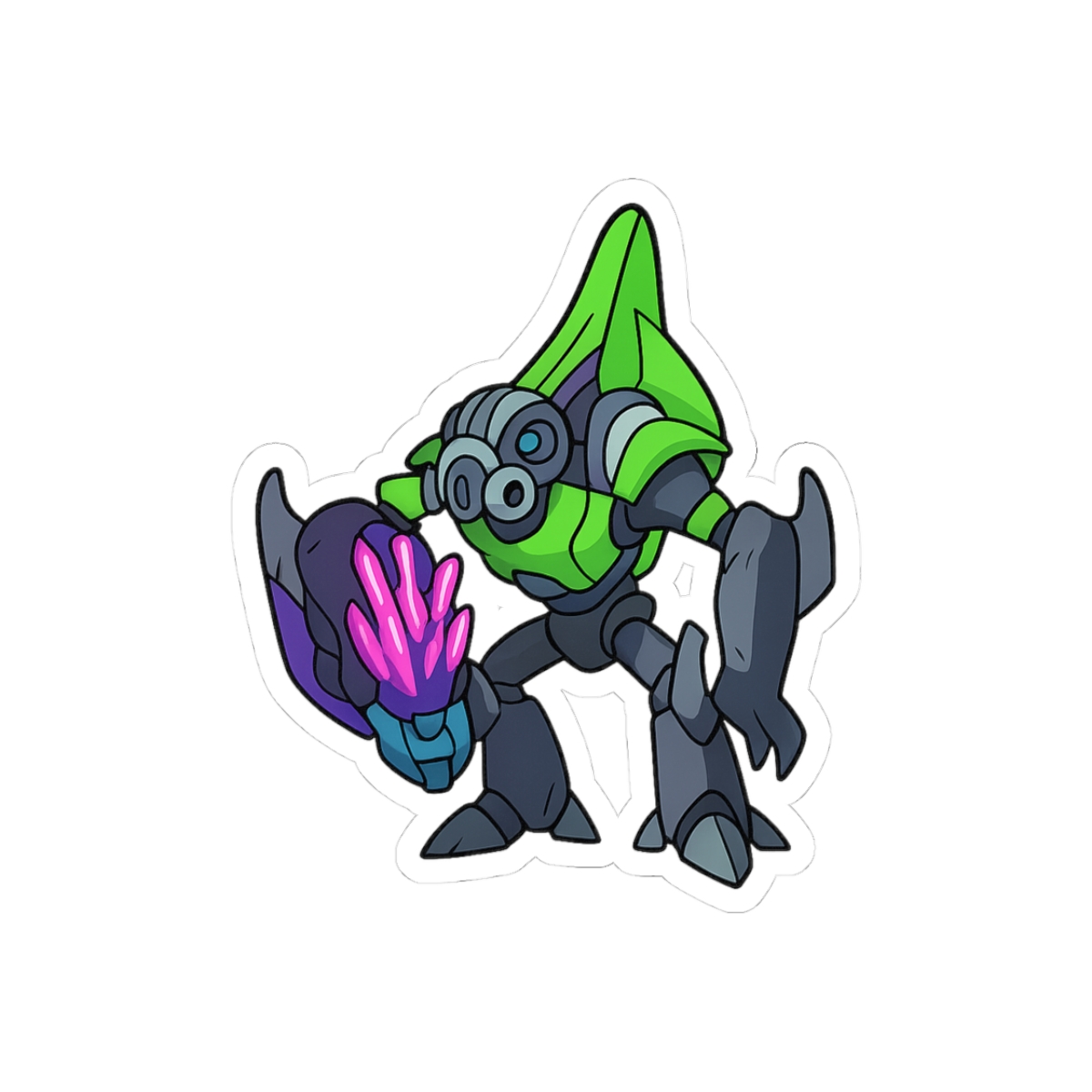 Halo Unggoy Grunt Gunner Sticker | Funny Vinyl Decal - alternate angle 1, merchandise