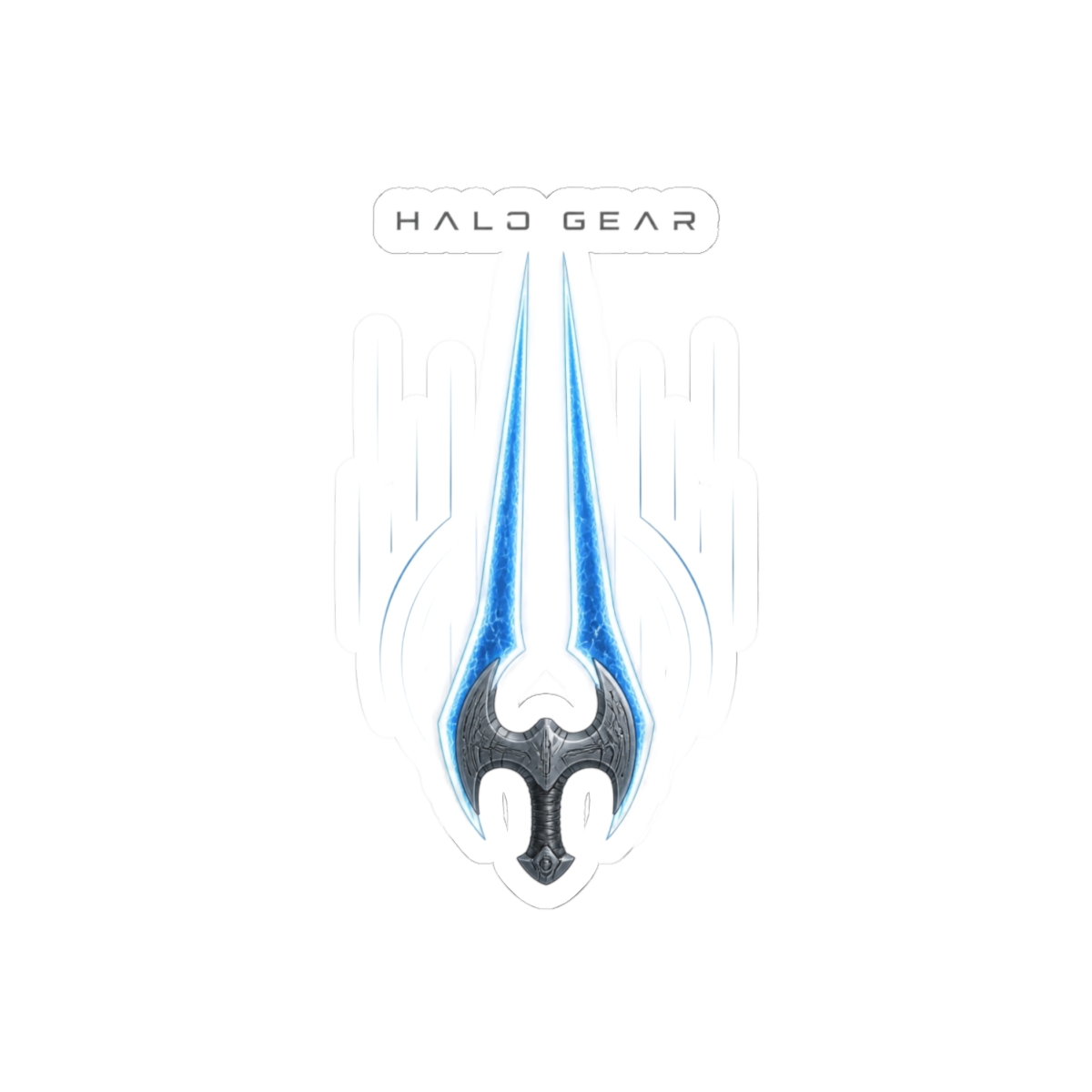 Halo Gear "Halo Gear" Sticker - alternate angle 2, merchandise