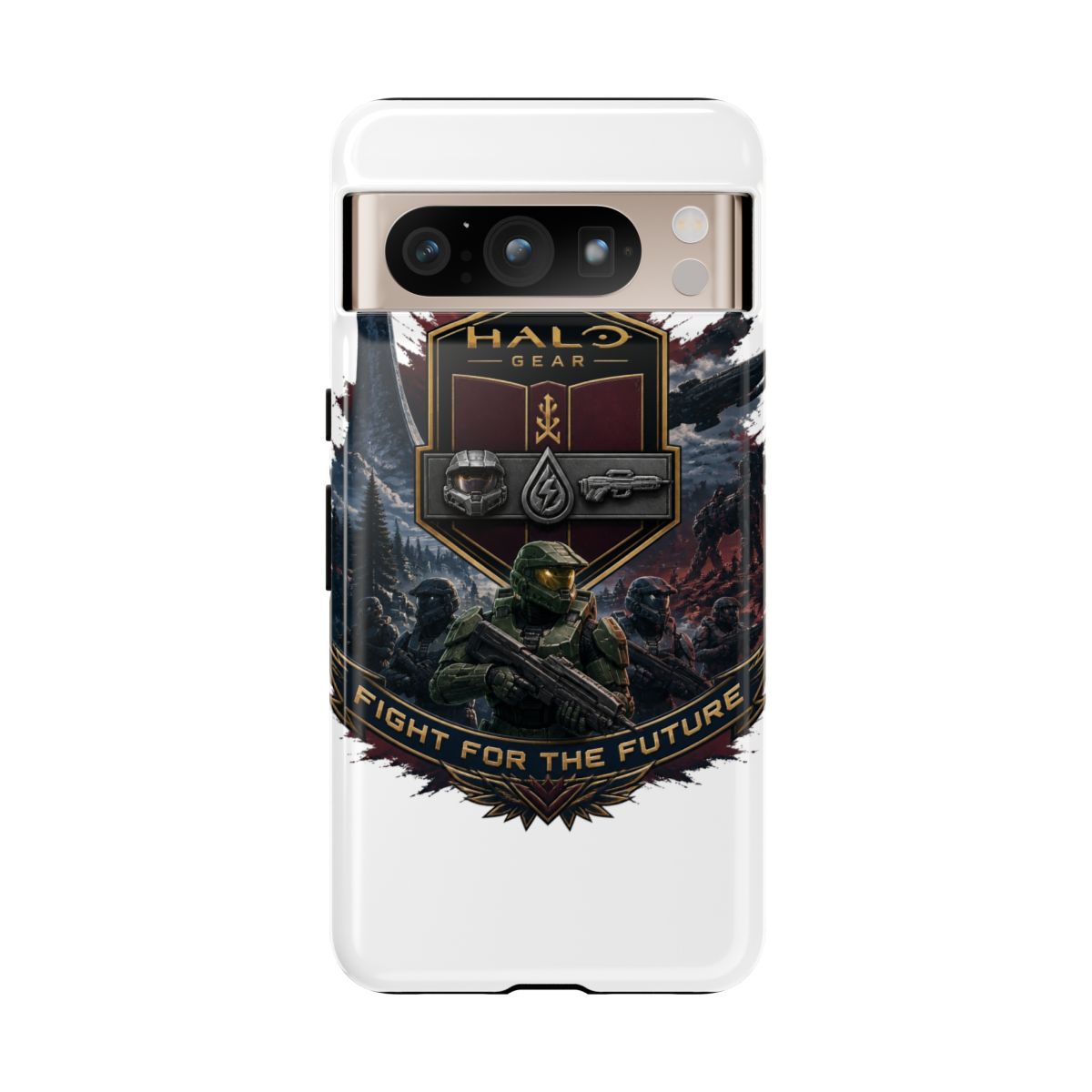 Halo Gear "Fight for the Future" Phone Case - alternate angle 1, merchandise
