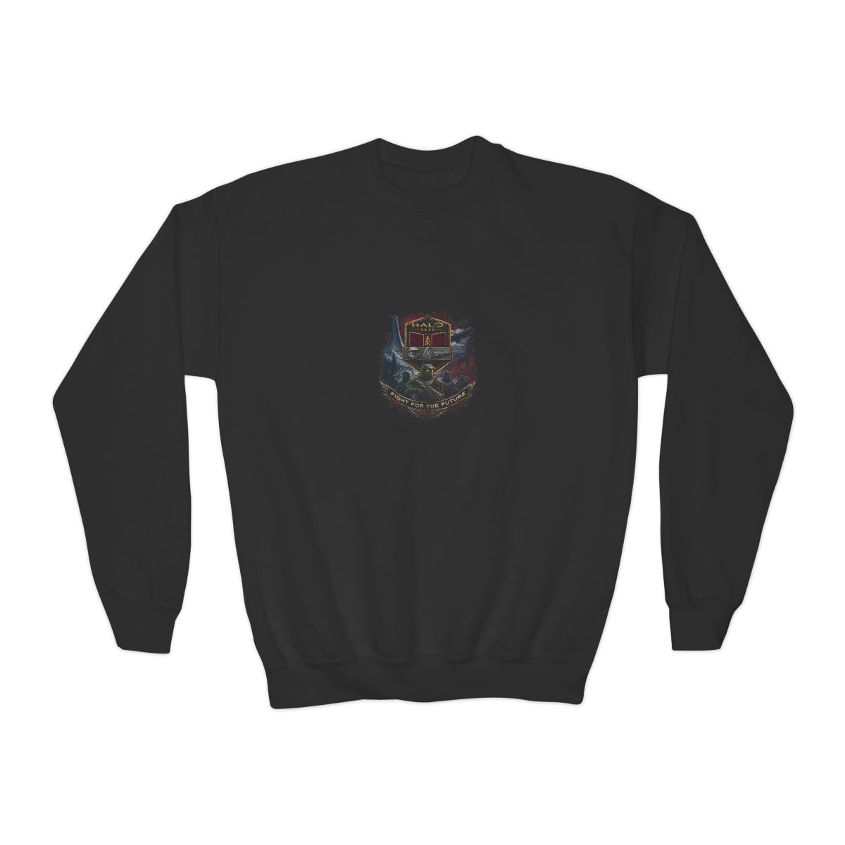 Halo Gear "Fight for the Future" Kids Crewneck - alternate angle 2, merchandise