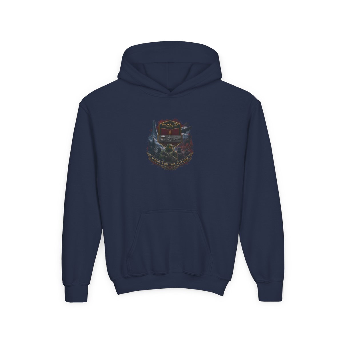 Halo Gear "Fight for the Future" Kids Hoodie - alternate angle 5, merchandise