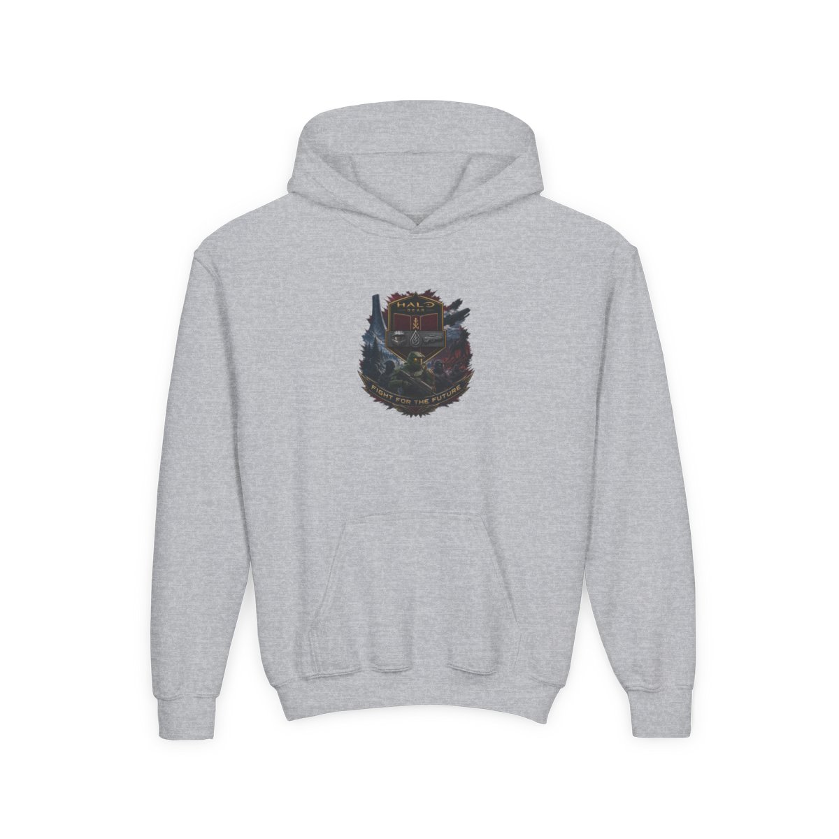 Halo Gear "Fight for the Future" Kids Hoodie - alternate angle 3, merchandise