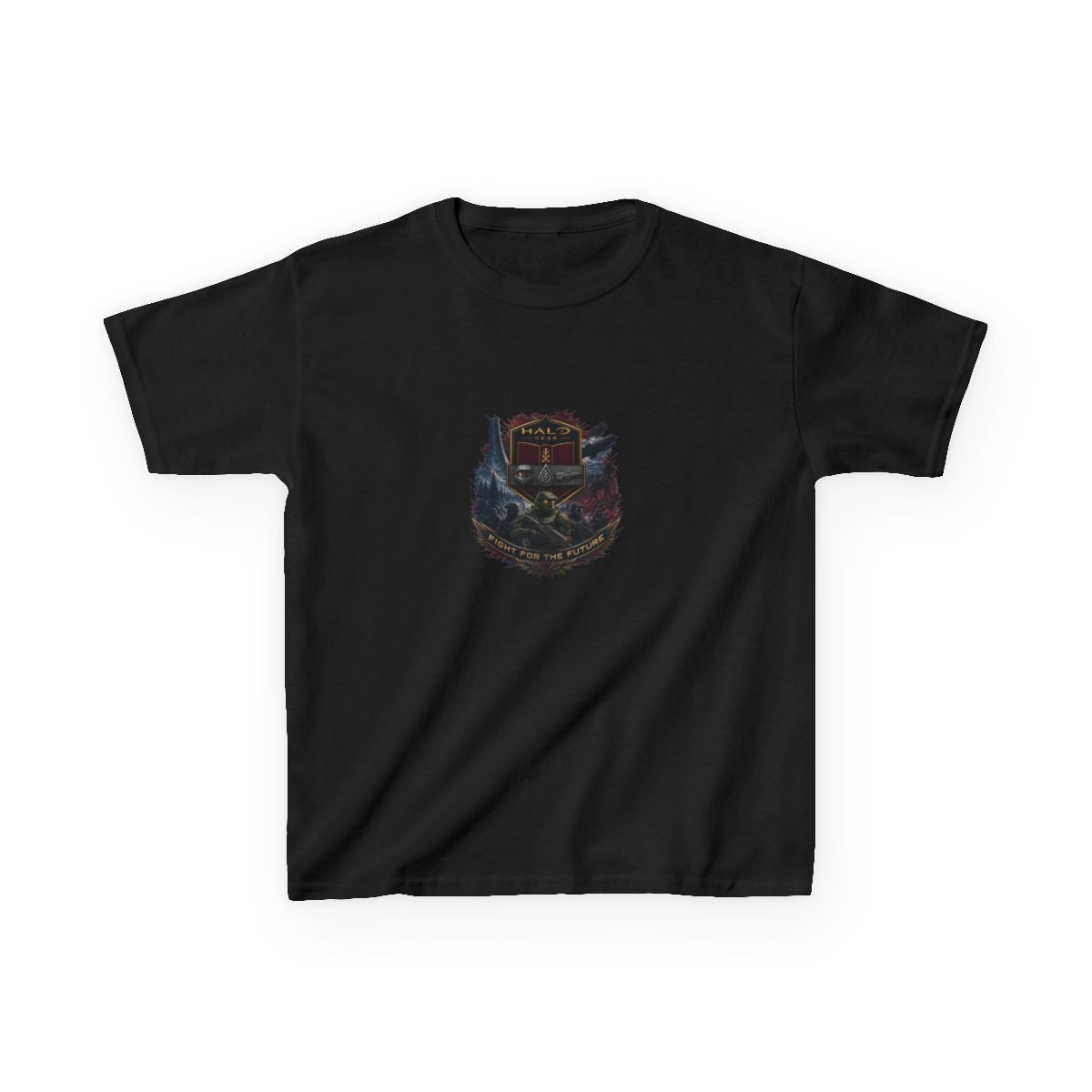 Halo Gear "Fight for the Future" Unisex Kids Tee - alternate angle 2, merchandise
